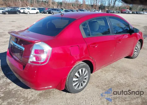 2011 Nissan Sentra 2.0 from USA, damaged, VIN 3N1AB6APXBL653070